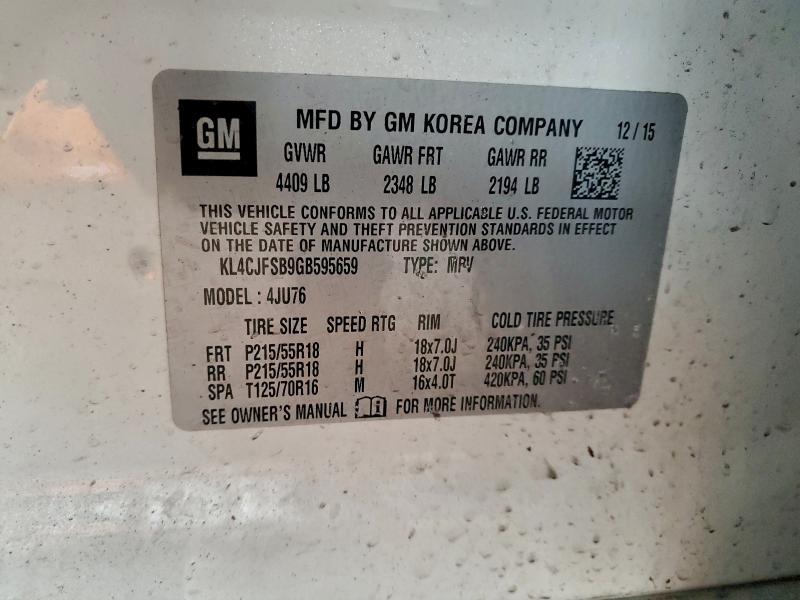 2016 Buick Encore Convenience