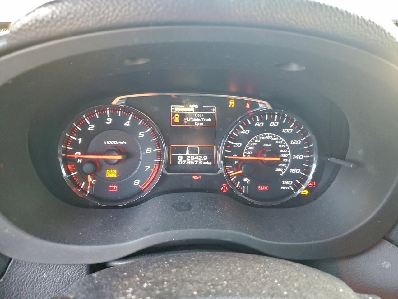 2019 Subaru Wrx Premium