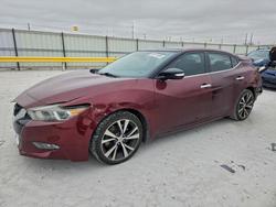 Nissan salvage cars for sale: 2016 Nissan Maxima 3.5s