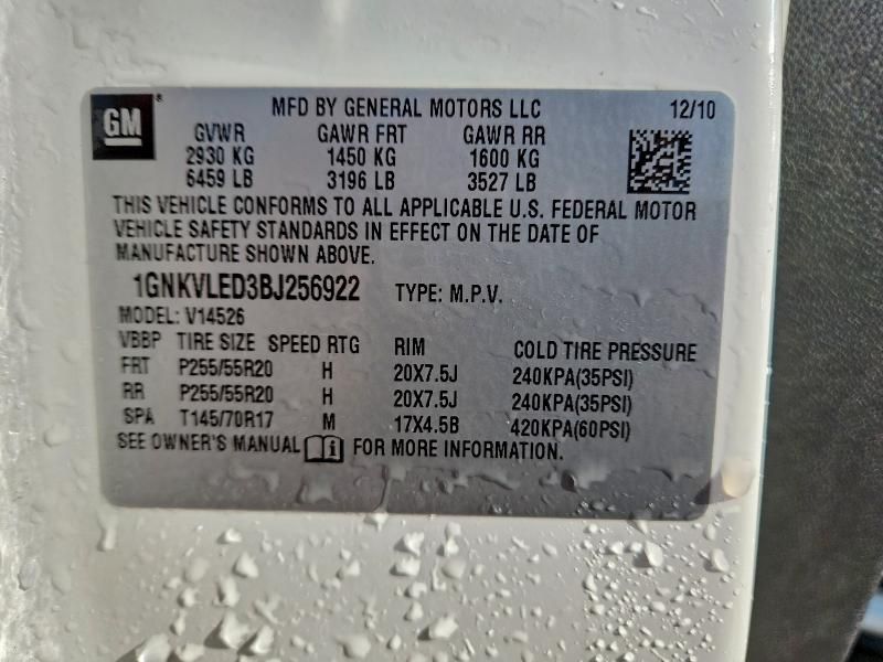 2011 Chevrolet Traverse ltz