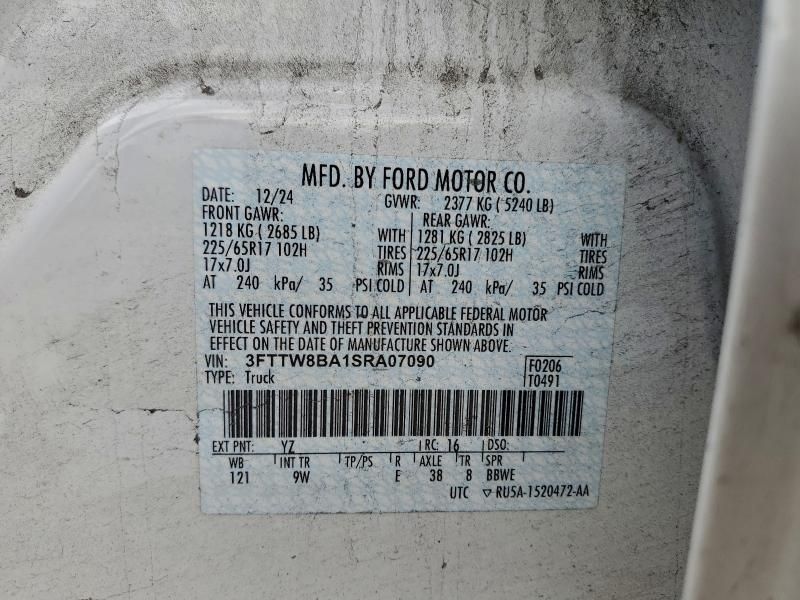 2025 Ford Maverick xl