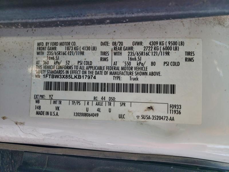 2020 Ford Transit T-350 Delivery Van