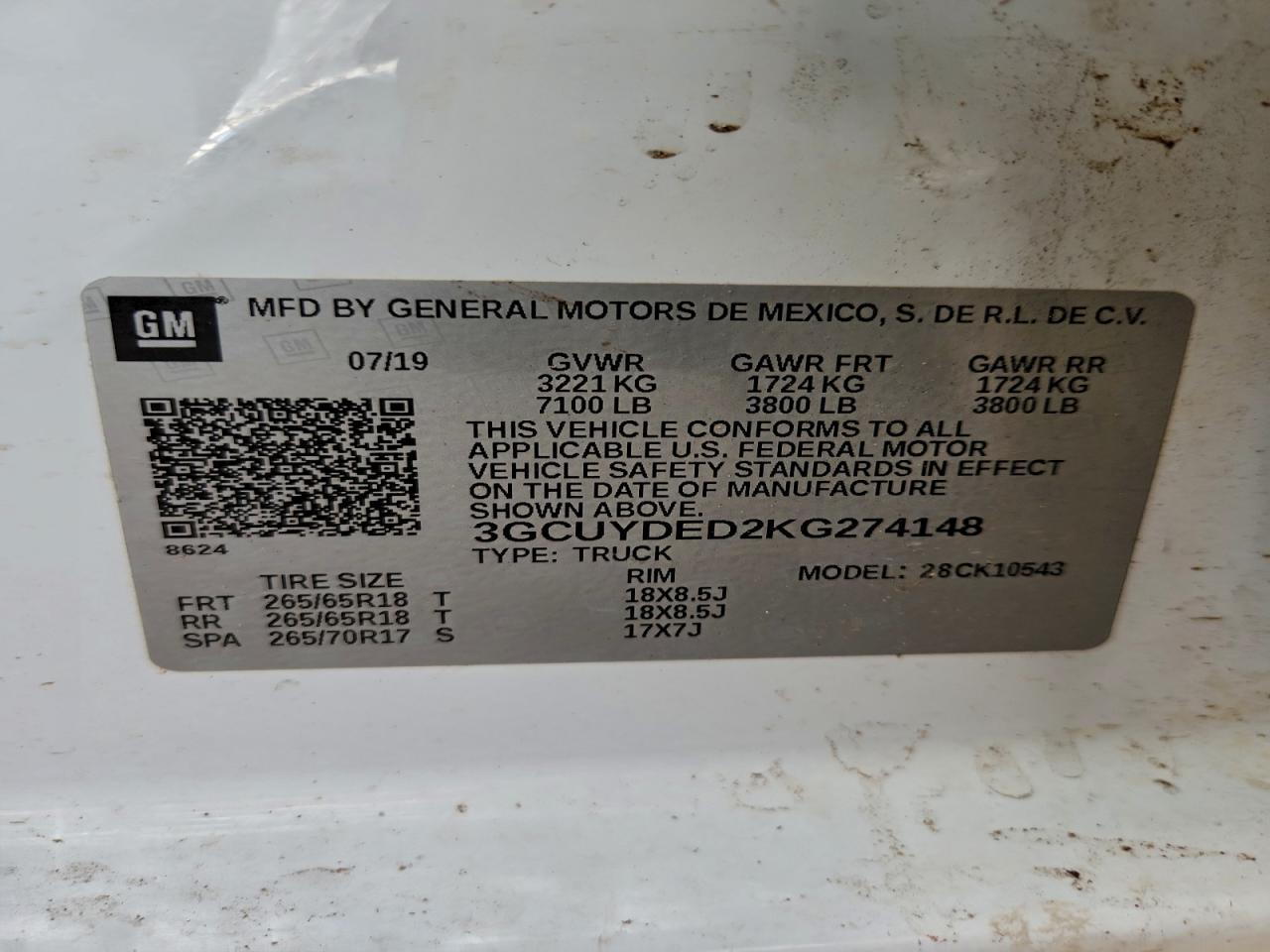 2019 Chevrolet Silverado K1500 lt