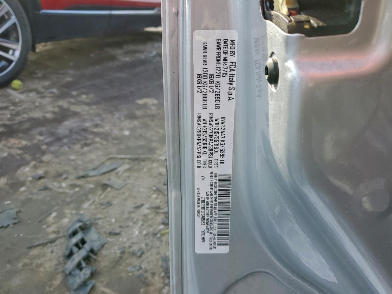 2015 Dodge RAM Promaster City Delivery Van