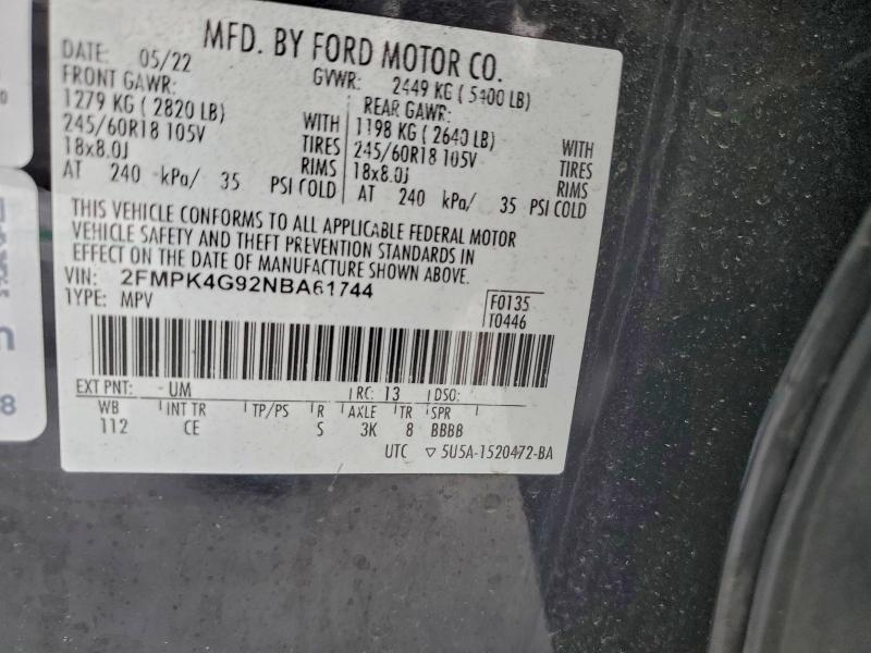 2022 Ford Edge se