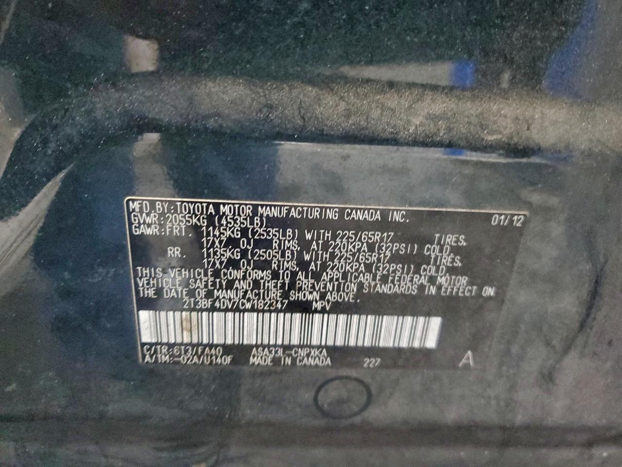 2012 Toyota Rav4