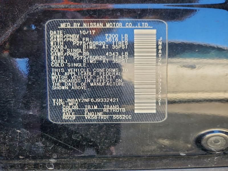 2018 Nissan Armada Platinum