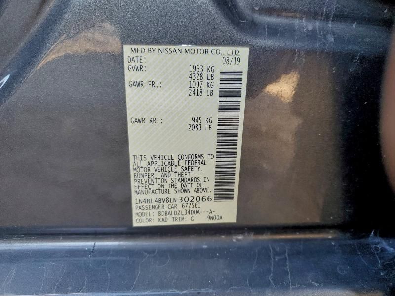 2020 Nissan Altima s