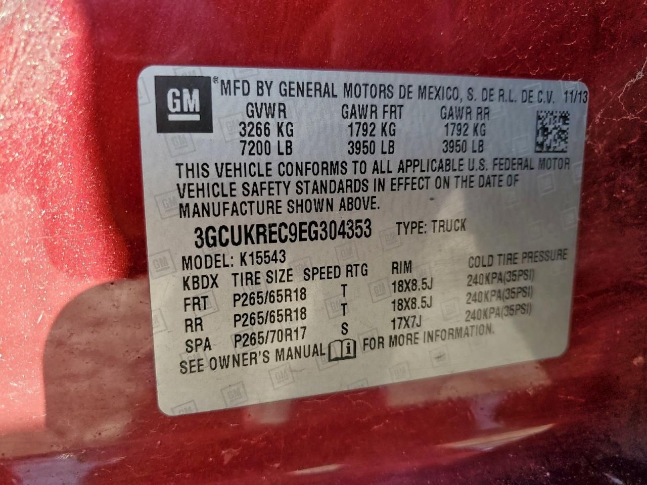 2014 Chevrolet Silverado K1500 LT