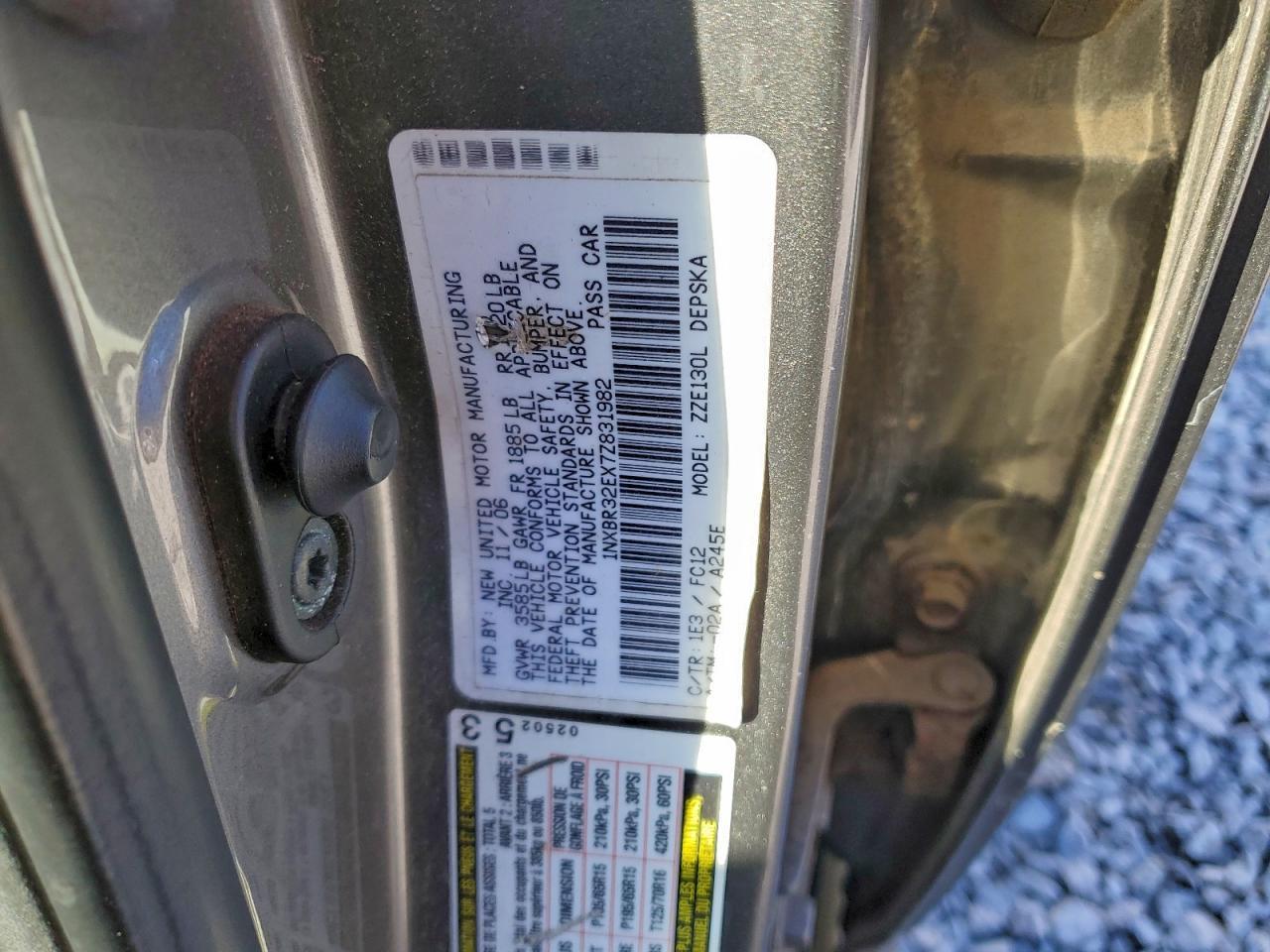 2007 Toyota Corolla ce