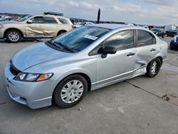 Honda salvage cars for sale: 2010 Honda Civic vp
