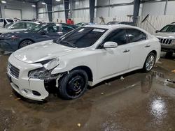 Salvage cars for sale from Copart Ham Lake, MN: 2011 Nissan Maxima s