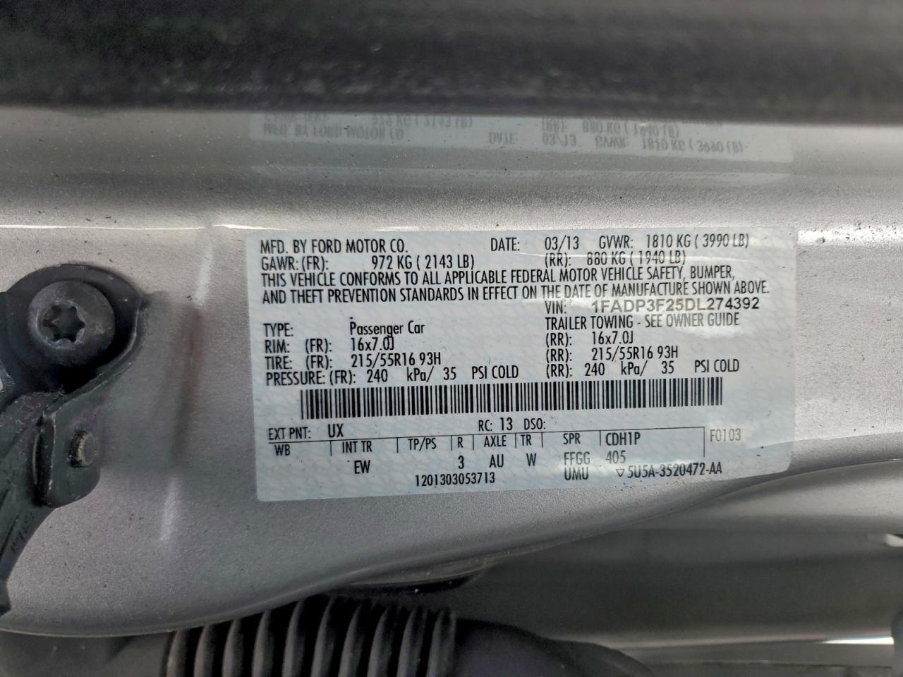 2013 Ford Focus se