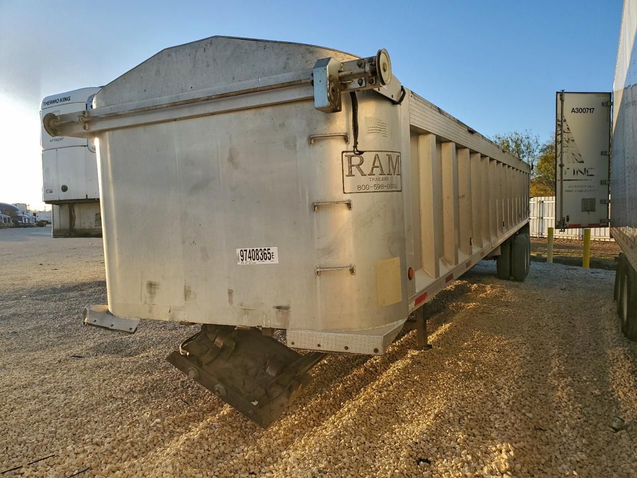 2003 Dodge RAM END Dump Trailer