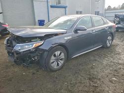 KIA salvage cars for sale: 2017 KIA Optima Hybrid