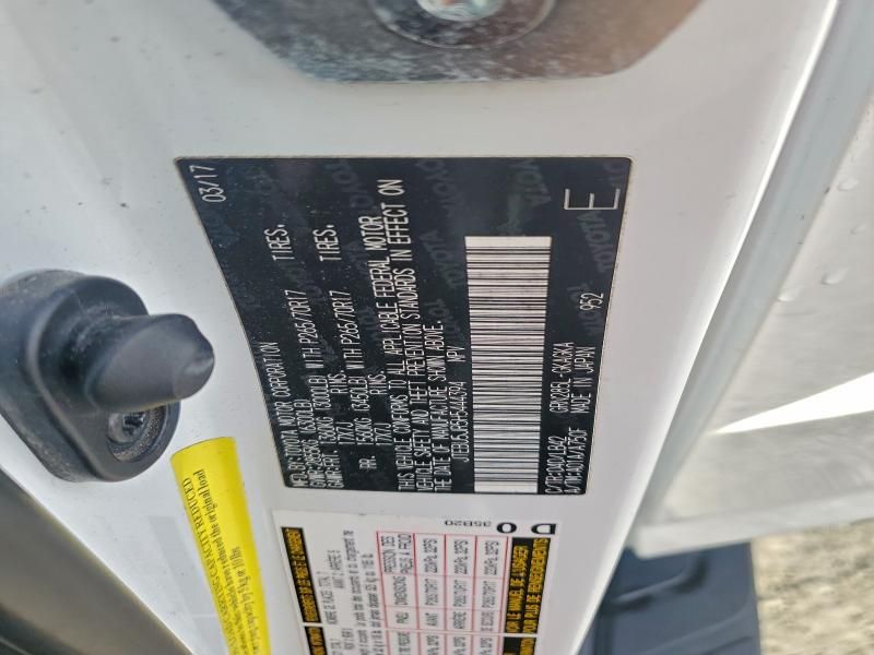 2017 Toyota 4runner Sr5/sr5 Premium