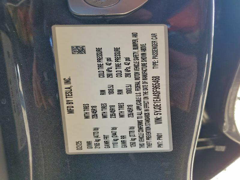2025 Tesla Model 3