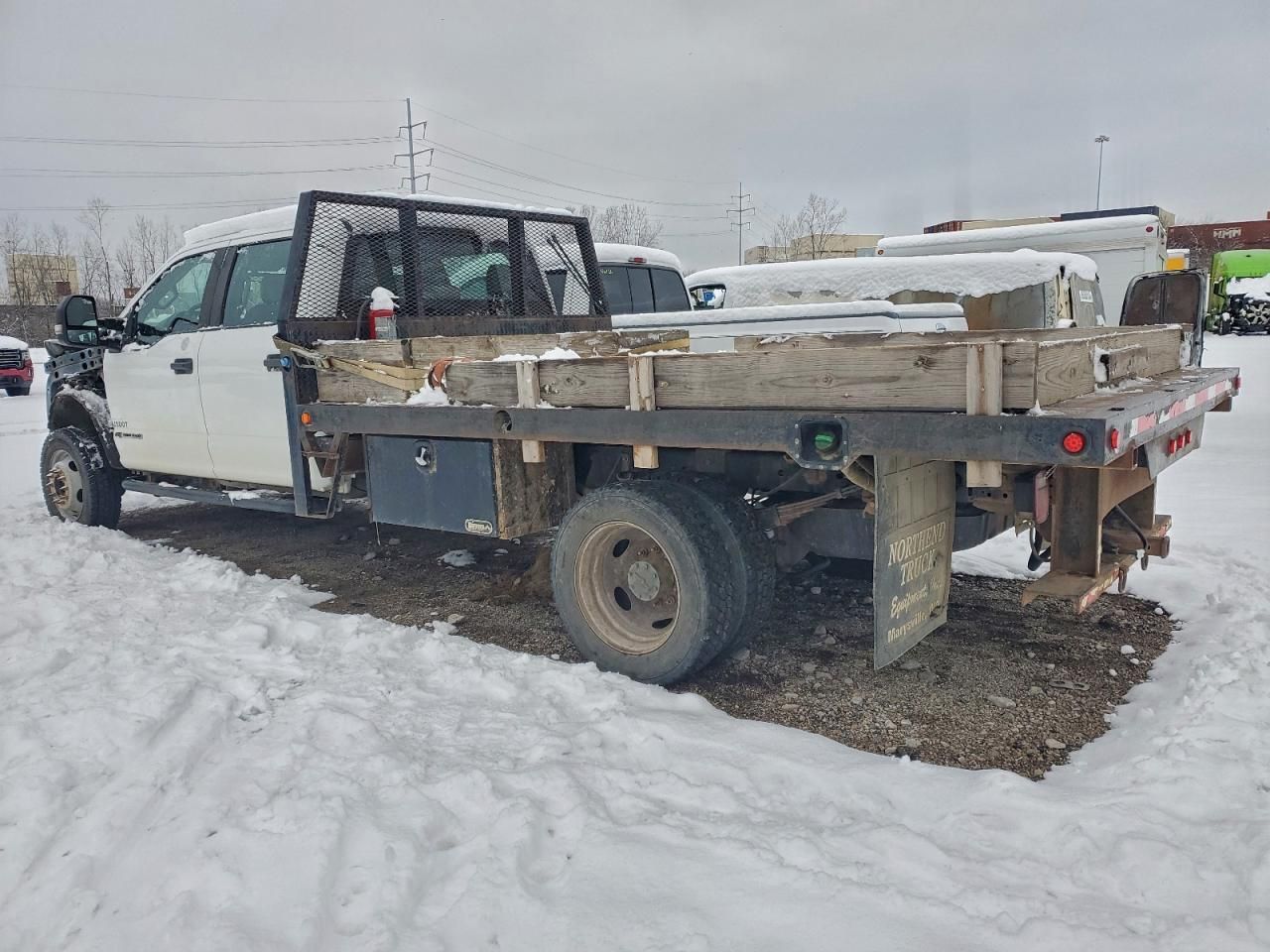 2017 Ford F550 Super Duty Flatbed Truck
