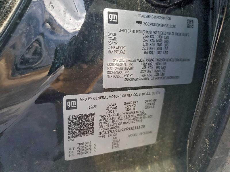 2024 Chevrolet Silverado K1500 Lt-l