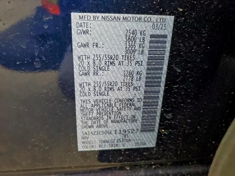 2025 Nissan Murano sl