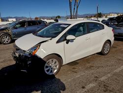 Salvage cars for sale from Copart Van Nuys, CA: 2016 KIA Rio lx