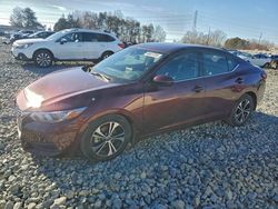 Salvage cars for sale from Copart Mebane, NC: 2022 Nissan Sentra sv