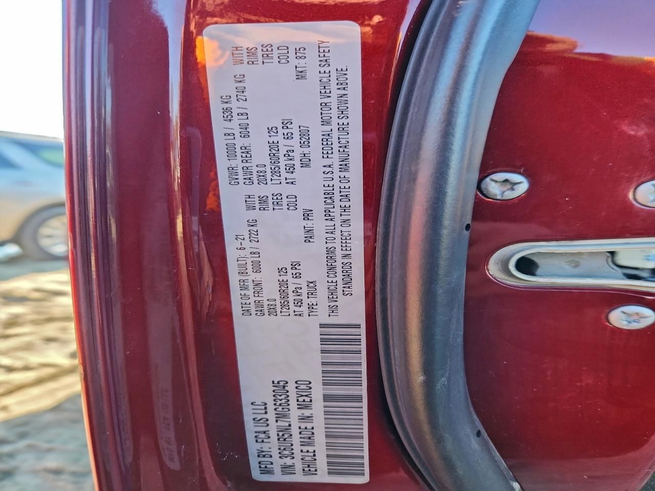 2021 Dodge 2500 Laramie