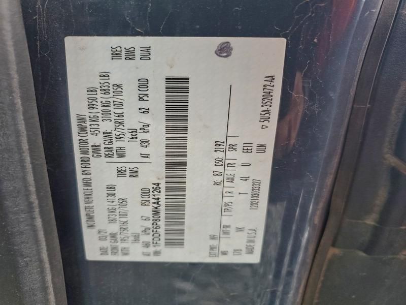 2021 Ford Transit T-350 hd