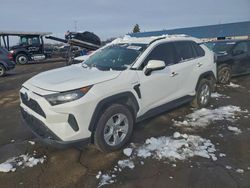 Salvage cars for sale from Copart Woodhaven, MI: 2021 Toyota Rav4 le