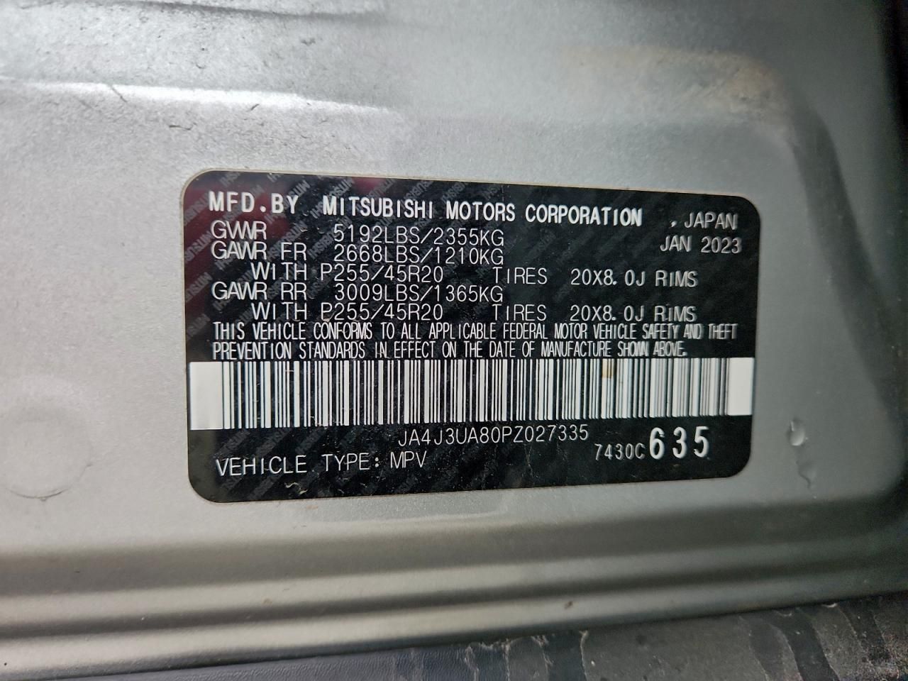 2023 Mitsubishi Outlander se