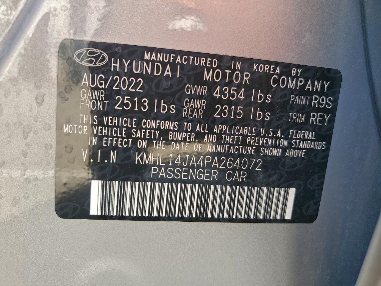 2023 Hyundai Sonata sel