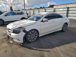 Mercedes-Benz Cla-class salvage cars for sale: 2018 Mercedes-Benz Cla 250