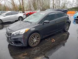 KIA salvage cars for sale: 2016 KIA Forte lx
