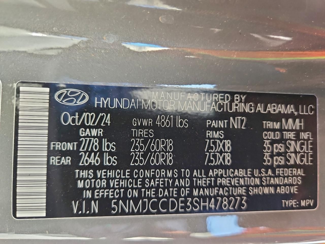 2025 Hyundai Tucson sel