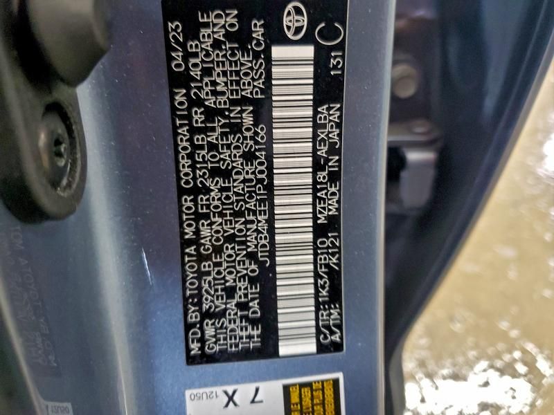 2023 Toyota Corolla le