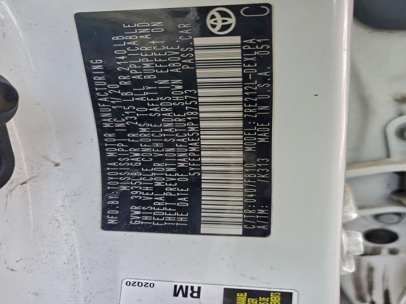 2021 Toyota Corolla le