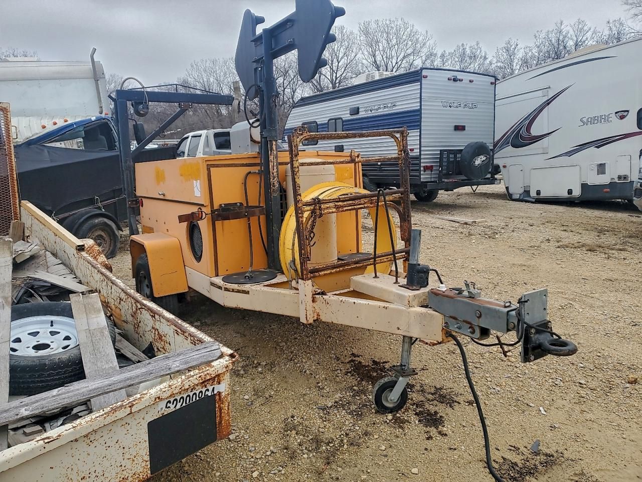 2001 Team Fenex Manhole Support Trailer