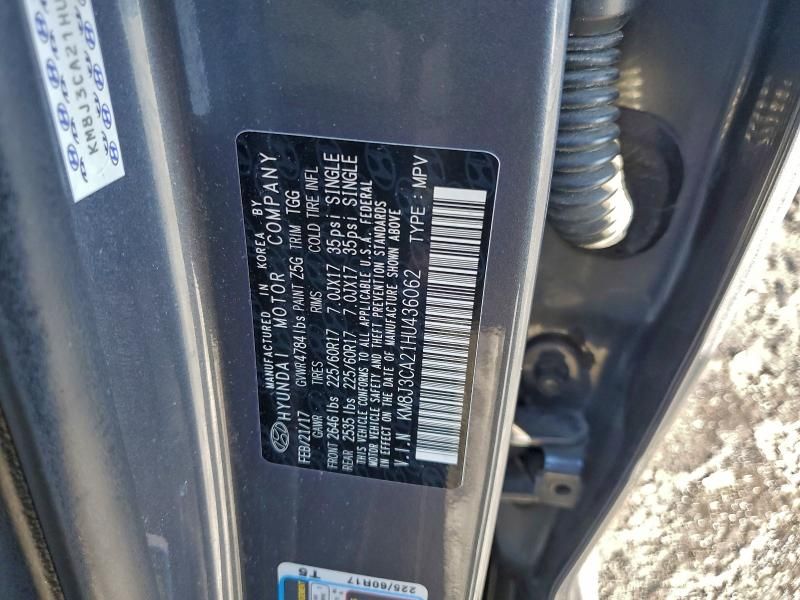 2017 Hyundai Tucson Limited