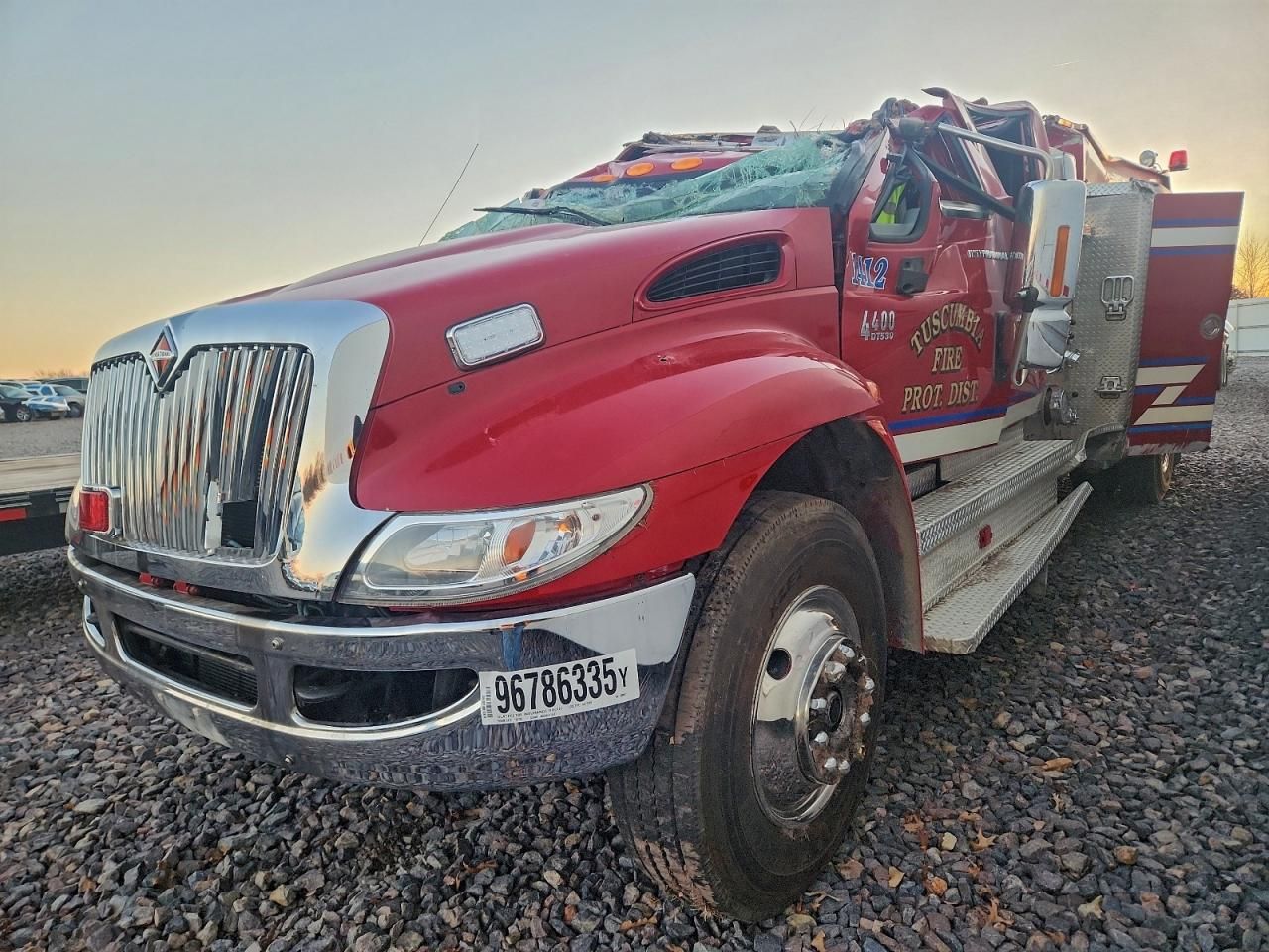 2004 International 4000 4400-pumper Fire Truck