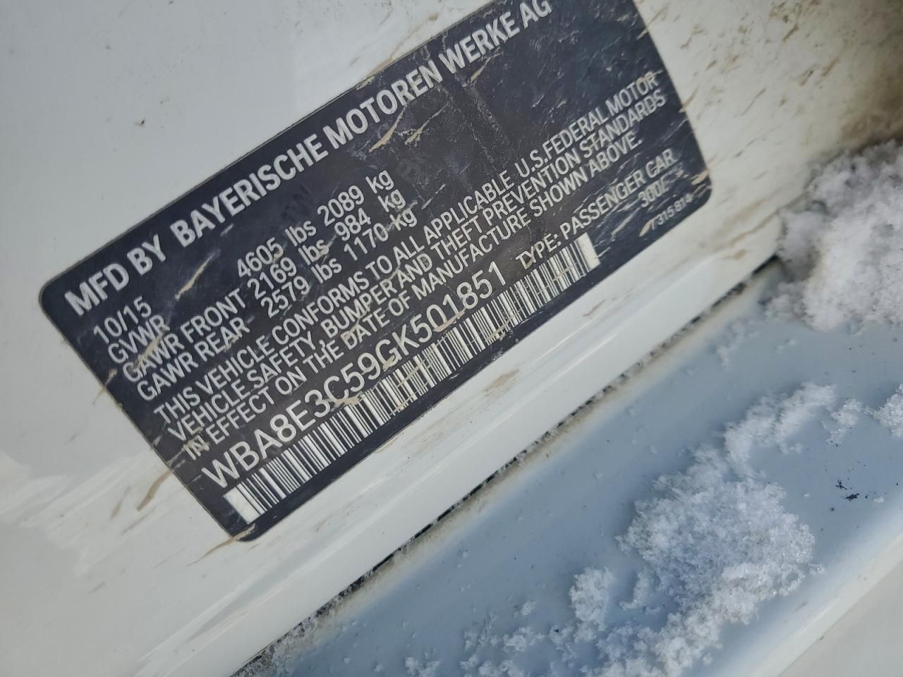 2016 BMW 328 xi Sulev