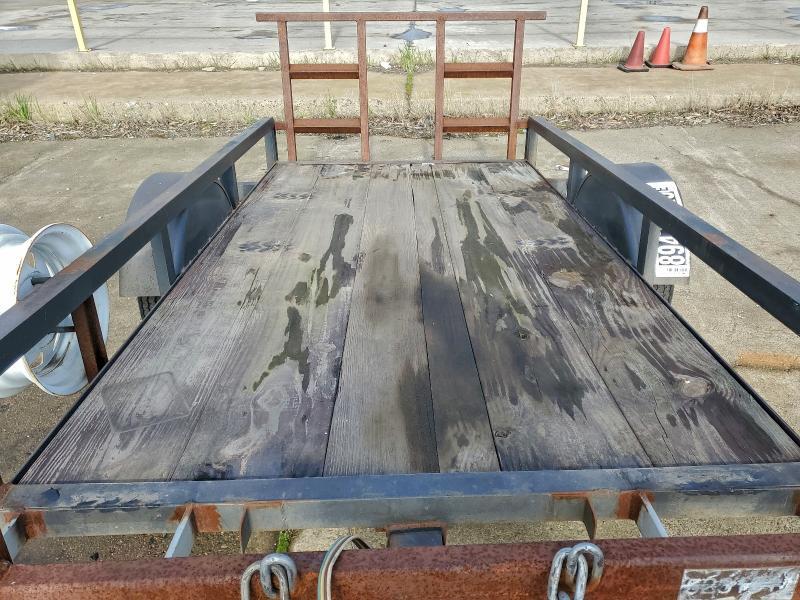 1993 Texas Bragg 4x8lb Utility Trailer