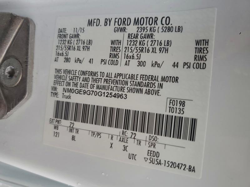 2016 Ford Transit Connect Titanium