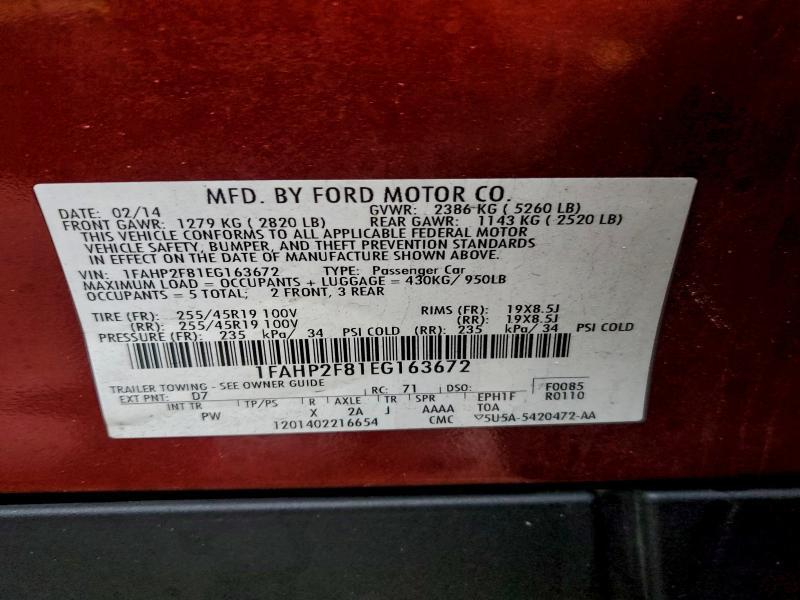 2014 Ford Taurus Limited