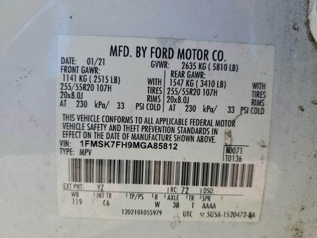 2021 Ford Explorer Limited