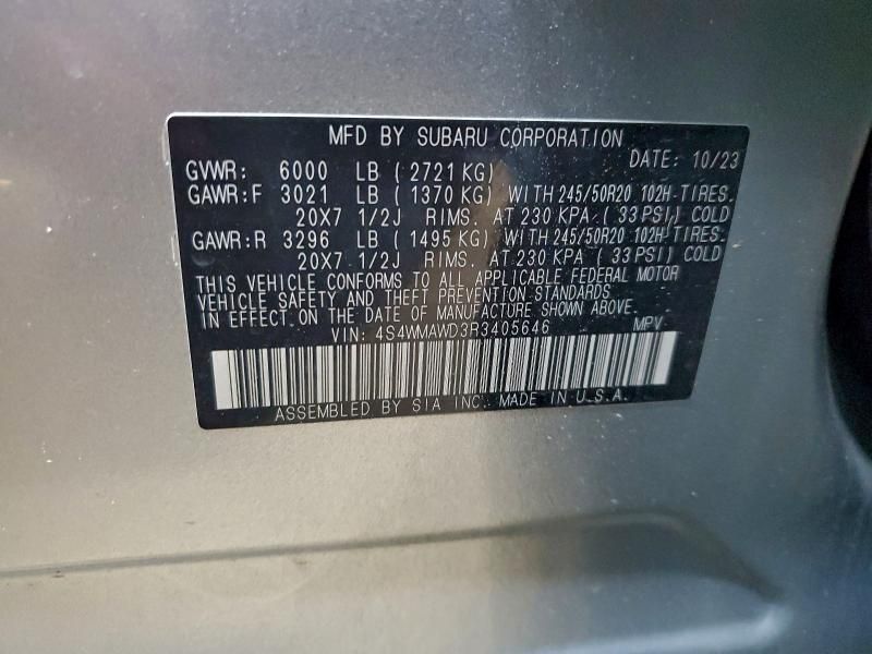 2024 Subaru Ascent Touring