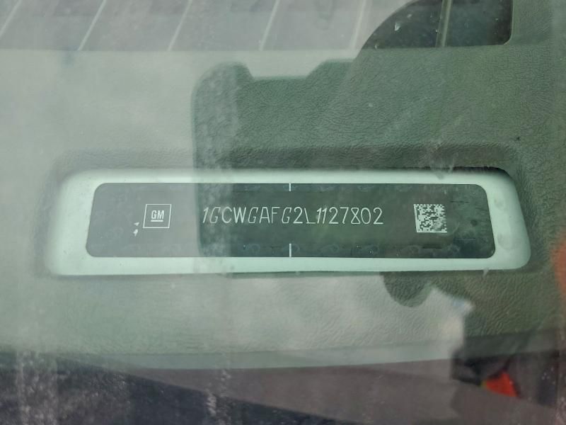 2020 Chevrolet Express G2500 Utility / Service van