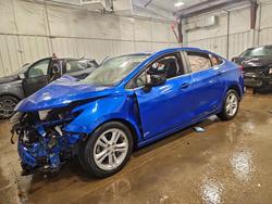 Chevrolet salvage cars for sale: 2017 Chevrolet Cruze lt