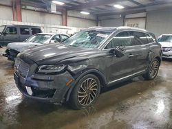 Lincoln Nautilus Vehiculos salvage en venta: 2019 Lincoln Nautilus Reserve