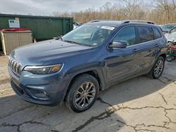 Jeep salvage cars for sale: 2019 Jeep Cherokee Latitude Plus