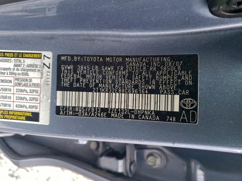 2008 Toyota Corolla Matrix xr